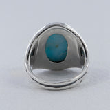 Dendritic Opal Gemstone Silver Designer Ring