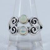 Tourmaline Silver Ring