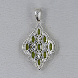 Peridot 925 Sterling Silver Pendant