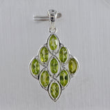 Peridot 925 Sterling Silver Pendant