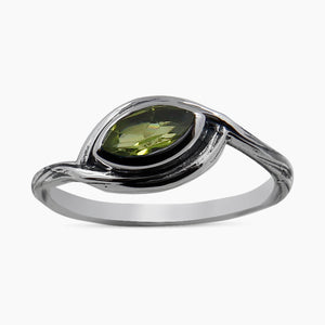 925 Sterling Silver Blue Topaz Rings