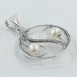 925 Sterling Silver Pearl Pendant