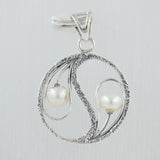 925 Sterling Silver Pearl Pendant