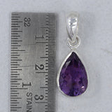 925 Sterling Silver Amethyst Pendant