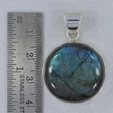 Labradorite 925 Sterling Silver Pendant