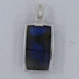 Labradorite 925 Sterling Silver Pendant