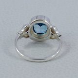 Natural Citrine Silver Rings