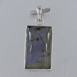 925 Sterling Silver Labradorite Pendant