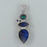 Lapis Lazuli 925 Silver Pendant