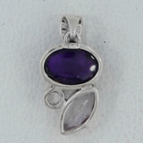 Amethyst 925 Silver Pendant