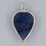 925 Sterling Silver Labradorite Pendant