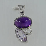 Amethyst 925 Silver Pendant