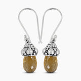 Citrine Silver Earrings