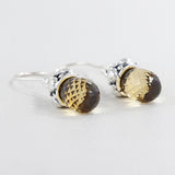 Citrine Silver Earrings