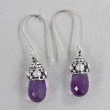 Citrine Silver Earrings