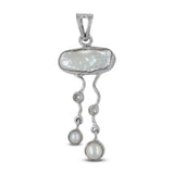 Pearl 925 Sterling Silver Pendant