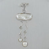 Pearl 925 Sterling Silver Pendant