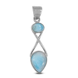 Mohave Turquoise Silver Pendant