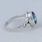Natural Citrine Silver Rings