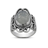 Labradorite Silver Ring