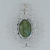 925 Silver Labradorite Pendant