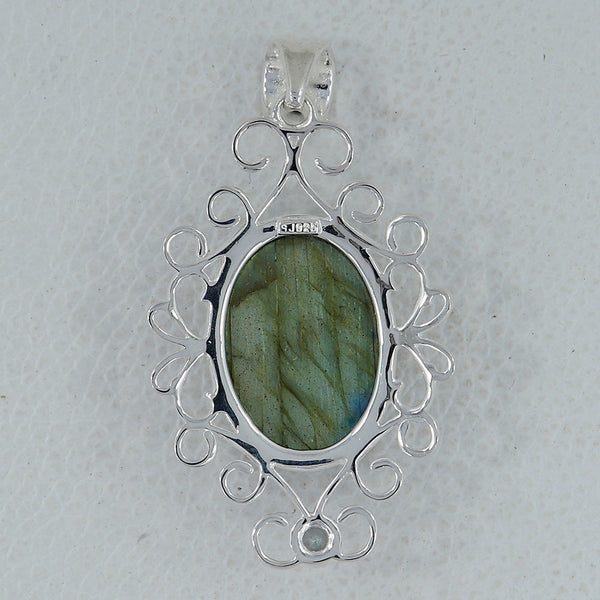 925 Sterling Silver Labradorite Pendants