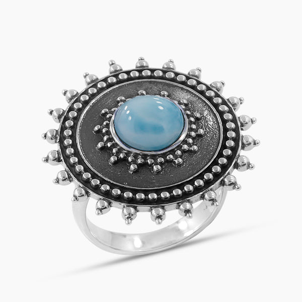 Natural Pink Opal Silver Unique Rings