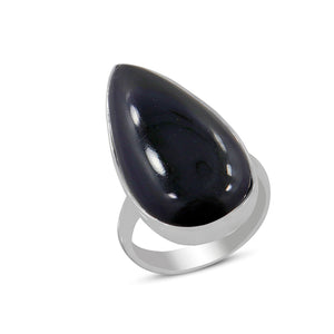 925 Sterling Silver Black Onyx Ring
