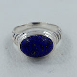 Dendritic Opal Silver Ring