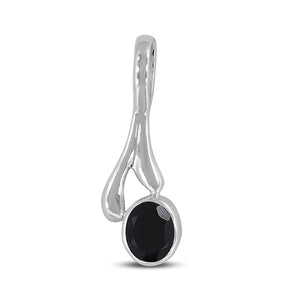 Black Onyx Sterling Silver Pendants