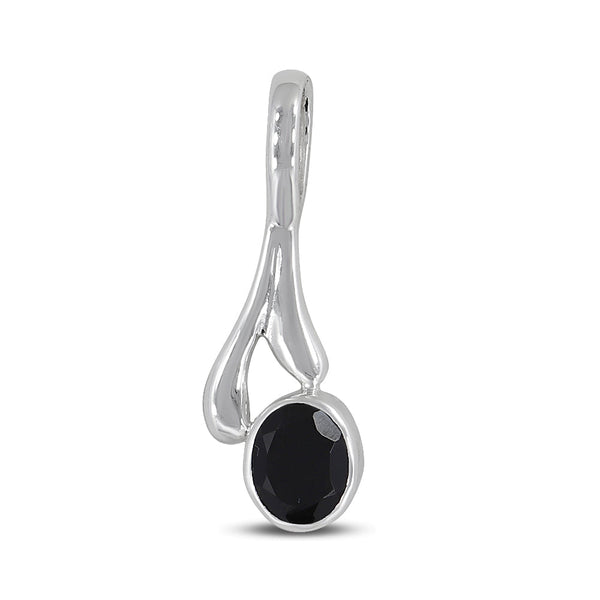 Black Onyx Sterling Silver Pendants
