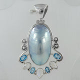 Osmania Pearl Silver Pendant