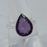 Amethyst Silver Ring