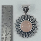 925 Sterling Silver Larimar Pendant