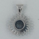 Larimar 925 Sterling Silver Pendant