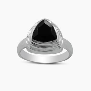 925 Sterling Silver Black Onyx Rings