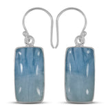 Aquamarine Earring in Sterling Silver