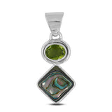 Abalone Shell 925 Silver Pendant