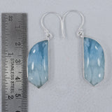 Aquamarine Earring in Sterling Silver