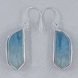 Aquamarine Earring in Sterling Silver