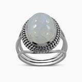 925 Sterling Silver Malachite Rings