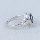 Natural Citrine Silver Rings