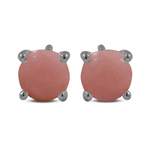 Crystal Silver Studs Earrings