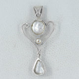 925 Sterling Silver Pearl Pendant