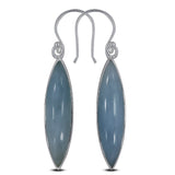 Aquamarine Earring in Sterling Silver