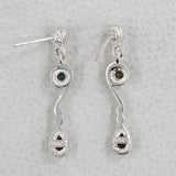 Larimar Silver Earrings