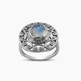 Tourmaline Silver Rings