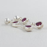 Larimar Silver Earrings