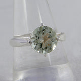 Natural Citrine Silver Ring