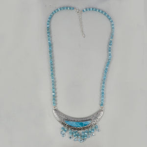 Alluring Larimar Necklace Natural Jewelry